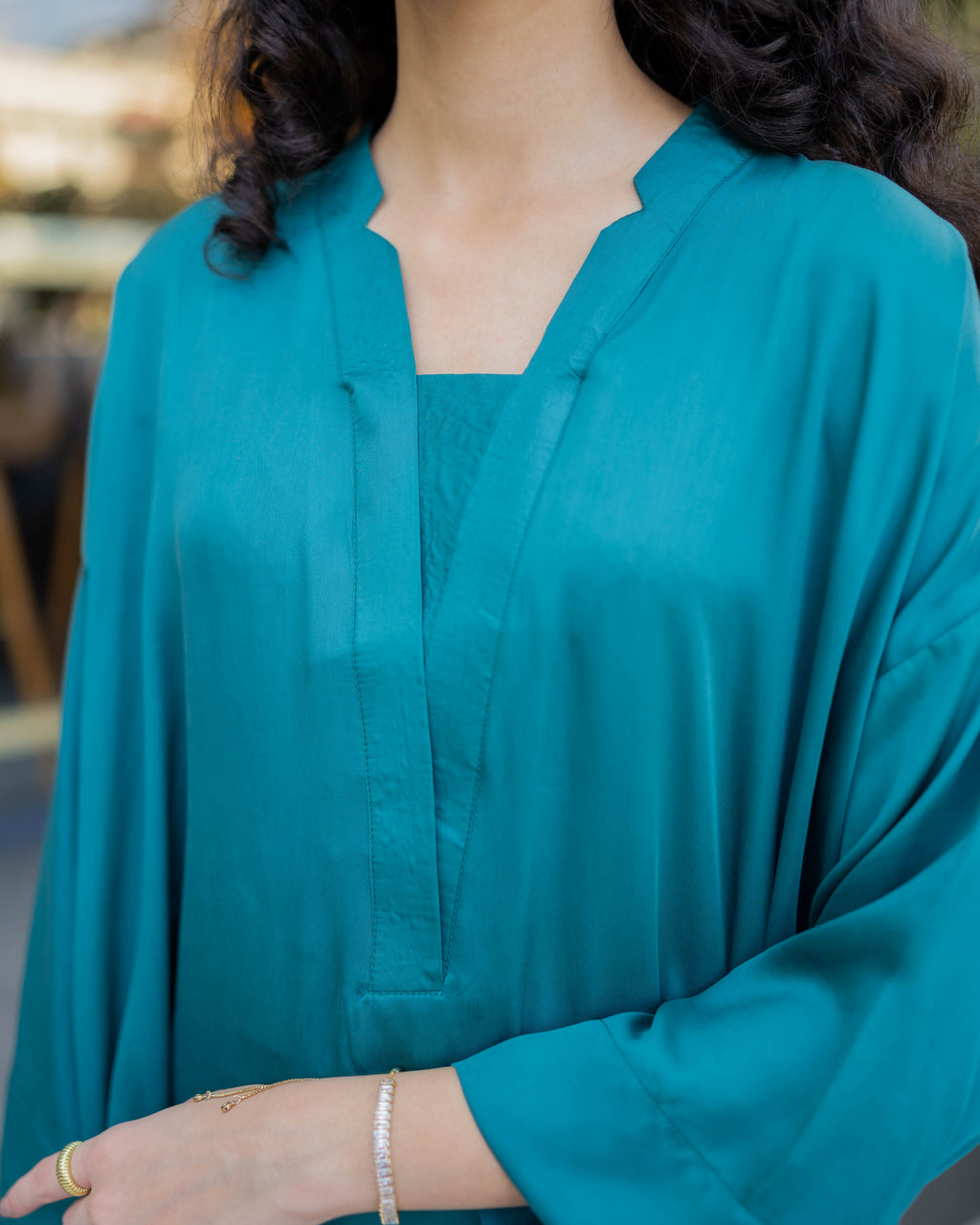 Emerald Kaftan Set